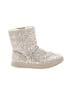 Cat & Jack Silver Gold Boots Size 1 (baby) - photo 1