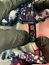 Onzie Print Blue Active Pants Size XS - photo 7