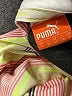 Puma 100% Polyester Stripes Pink Short Sleeve Polo Size S - photo 9