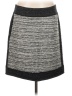 Worth New York Chevron-herringbone Gray Casual Skirt Size 8 - photo 1