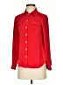 Ann Taylor LOFT 100% Polyester Red Long Sleeve Blouse Size XS - photo 1