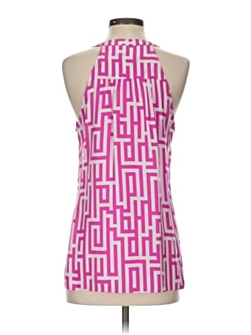 Britt Ryan Sleeveless Silk Top (view 2)