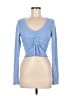 PAC Cares Blue Long Sleeve Top Size M - photo 1