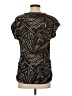 Vintage Rose Black Short Sleeve Top Size S - photo 2