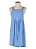 Oddi 100% Polyester Solid Blue Romper Size S - photo 1