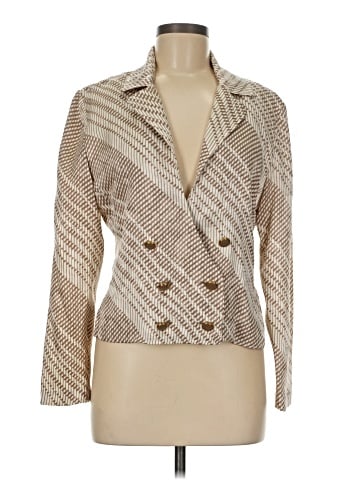 Adrianna Papell Silk Blazer (view 1)