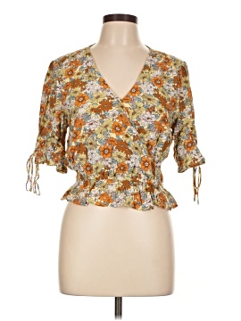 Amuse Society 3/4 Sleeve Blouse