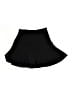 Zara Solid Black Casual Skirt Size XS - photo 1