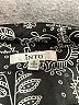 Into Paisley Black Short Sleeve Blouse Size 6 - photo 7
