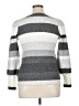 1.State Stripes Gray Pullover Sweater Size 0X - photo 2