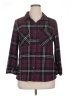 By Design 100% Polyester Plaid Burgundy 3/4 Sleeve Blouse Size XL - photo 1
