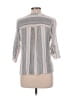 Lavish Gray 3/4 Sleeve Blouse Size L - photo 2