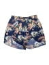 Shein 100% Polyester Tropical Blue Shorts Size 6 - photo 1