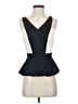 Robert Rodriguez Black Sleeveless Blouse Size 4 - photo 1