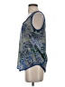 Harlowe & Graham 100% Polyester Floral Graphic Blue Sleeveless Top Size XS - photo 5