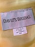 David's Bridal 100% Polyester Yellow Cocktail Dress Size 14 - photo 7