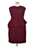 Assorted Brands Burgundy Cocktail Dress Size 4X - photo 1