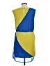 Addison 100% Polyester Color Block Blue Casual Dress Size L (estimated) - photo 2