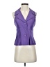 Be Smart 100% Acetate Purple Sleeveless Blouse Size 5 - 6 - photo 1