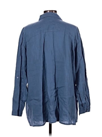 Eileen Fisher 3/4 Sleeve Button-Down Shirt (view 2)