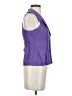 Be Smart 100% Acetate Purple Sleeveless Blouse Size 5 - 6 - photo 4