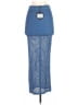 White Fox Blue Casual Skirt Size XS - photo 2