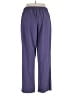 D&D Lifestyle Solid Purple Casual Pants Size XL - photo 2