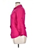 Unbranded Pink 3/4 Sleeve Button-Down Shirt Size XXL - photo 5