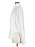 BEIGE BOTANY Solid Ivory Long Sleeve Blouse Size M - photo 5