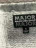 Major Label Group 100% Polyester Metallic Silver Pullover Sweater Size S - photo 7