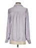 Paige 100% Polyester Gray Long Sleeve Blouse Size XS - photo 2