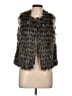Yoki 100% Polyester Gray Faux Fur Vest Size L - photo 1