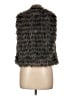 Yoki 100% Polyester Gray Faux Fur Vest Size L - photo 2