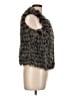 Yoki 100% Polyester Gray Faux Fur Vest Size L - photo 4
