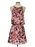 Allison Joy 100% Polyester Print Orange Cocktail Dress Size S - photo 2