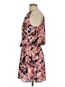 Allison Joy 100% Polyester Print Orange Cocktail Dress Size S - photo 5
