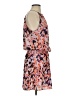 Allison Joy 100% Polyester Print Orange Cocktail Dress Size S - photo 4
