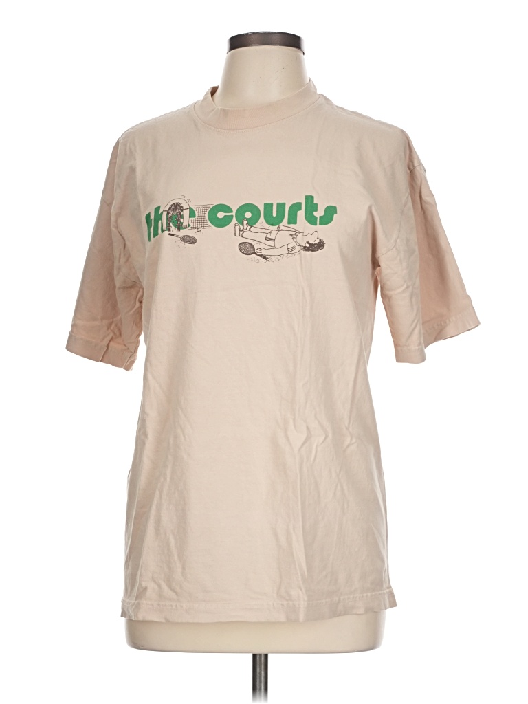 Pre-owned Assorted Brands Short Sleeve T-shirt In Brown