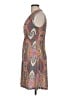 Veronica M. Paisley Gray Casual Dress Size M - photo 5