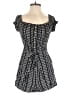 J for Justify 100% Rayon Checkered-gingham Black Romper Size M - photo 1