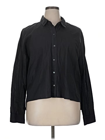 James Perse Long Sleeve Button-Down Shirt (view 1)