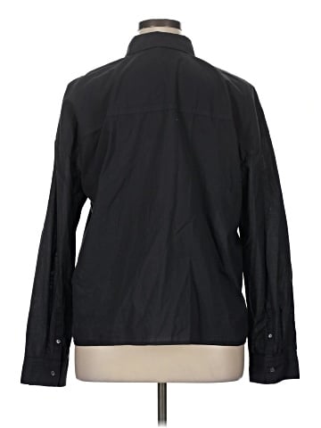 James Perse Long Sleeve Button-Down Shirt (view 2)