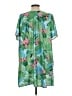 Anthony Richards 100% Polyester Tropical Green Casual Dress Size L - photo 2