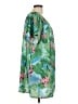 Anthony Richards 100% Polyester Tropical Green Casual Dress Size L - photo 4