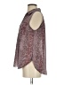 Mystree 100% Polyester Burgundy Sleeveless Blouse Size S - photo 5