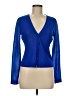 Karen Millen Blue Long Sleeve Blouse Size Med (3) - photo 1