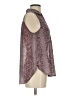 Mystree 100% Polyester Burgundy Sleeveless Blouse Size S - photo 4