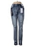 Bamboo Graphic Blue Jeans Size 7 - photo 1