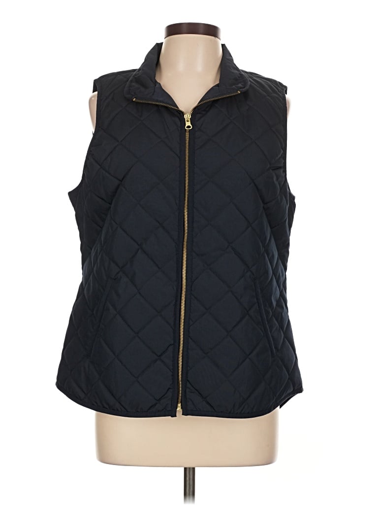 Pre-owned Old Navy Vest In Black