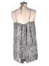 Aeropostale 100% Rayon Tweed Silver Romper Size M - photo 2